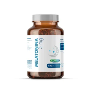 Inicio Melatonina 3 mg x 120 cápsulas blandas Nutrivita Professional